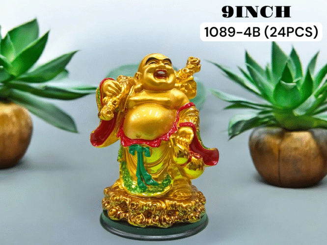 1089-4B - POLYRESIN BUDDHA SHOWPIECE (24PCS)