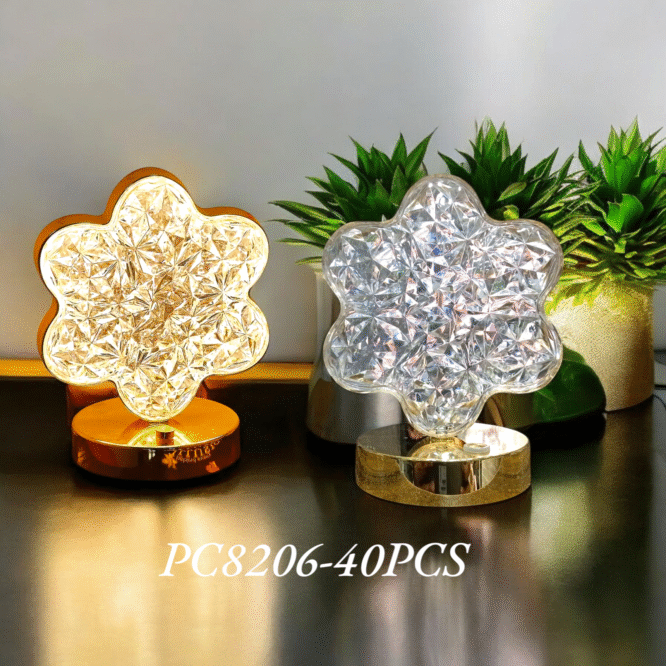 PC8206 - RECHARGEABLE TABLE LAMP (40PCS)
