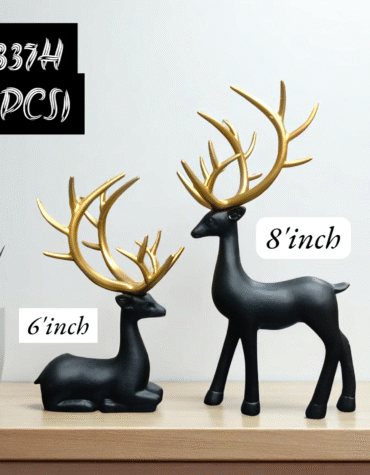 75337H - POLYRESIN 2PC DEER SP (24PCS)