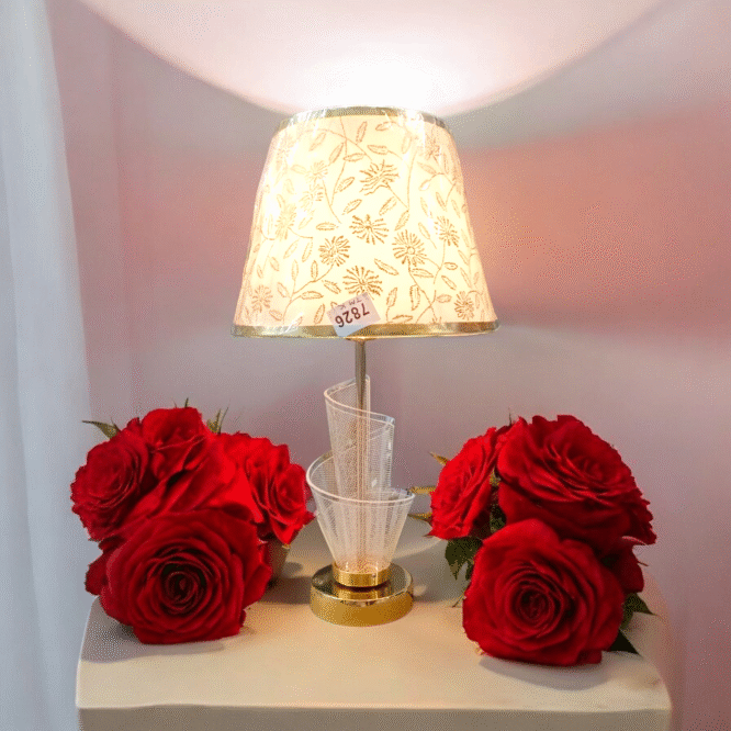 7826 DECORATIVE TABLE LAMP WITH BULB(24PCS)