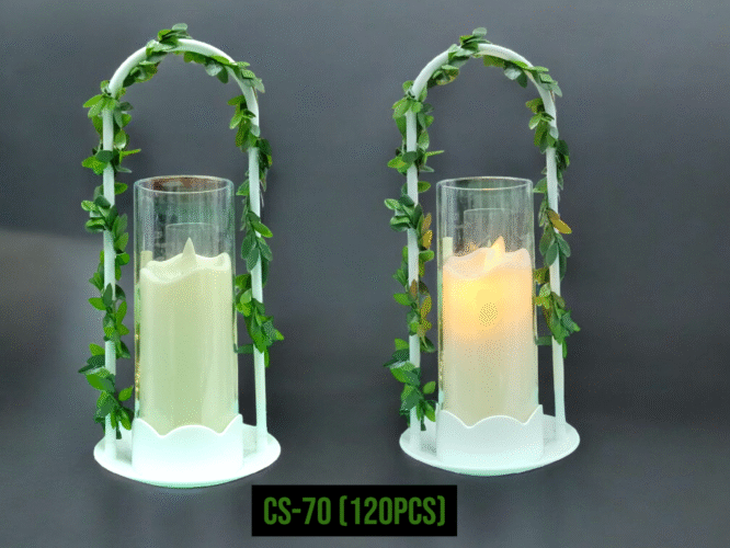 CS70 - SMALL LED CANDLE TREE (120PCS)
