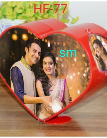 PLASTIC HEART PHOTO FRAME HF-77 (96PCS)
