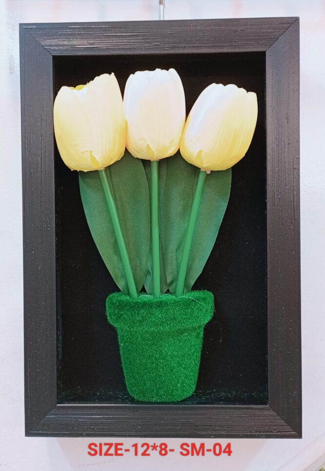 SM - 04 ARTIFICIAL FLOWER FRAME (SIZE12X8)