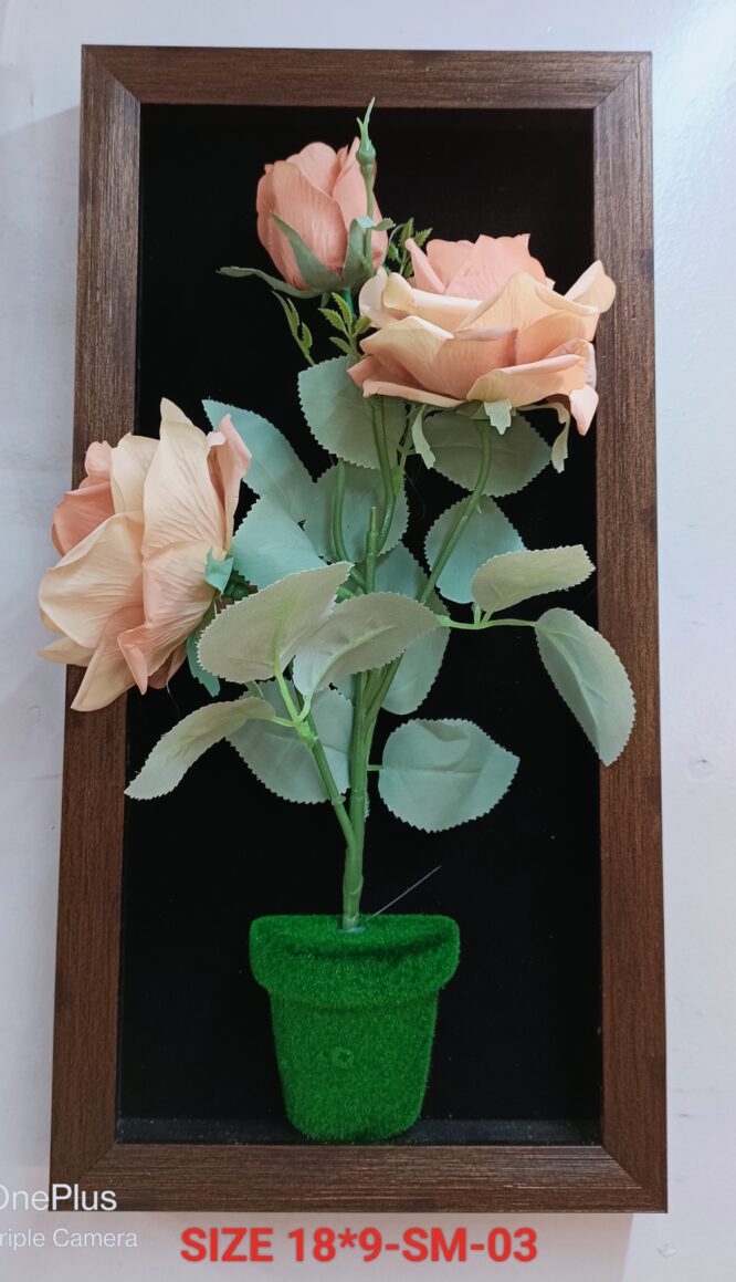 SM - 03 - ARTIFICIAL FLOWER FRAME (SIZE12X8)