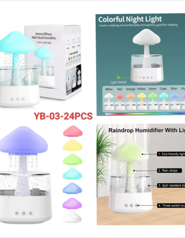 YB03 - PLASTIC HUMIDIFIER (24PCS)