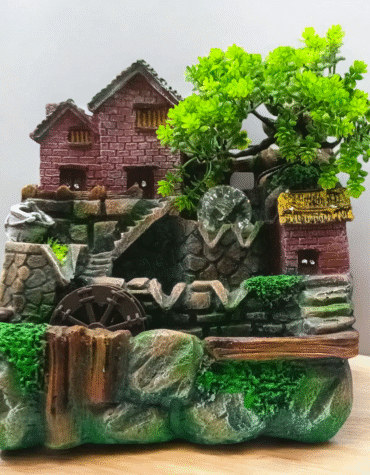 81262 - RESIN FOUNTAIN FLOWER (8PCS)