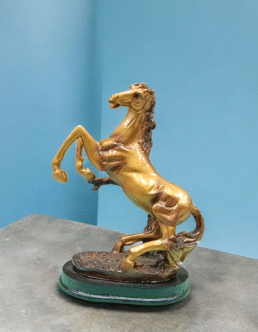803 - POLYRESIN HORSE SHOWPIECE (24PCS)