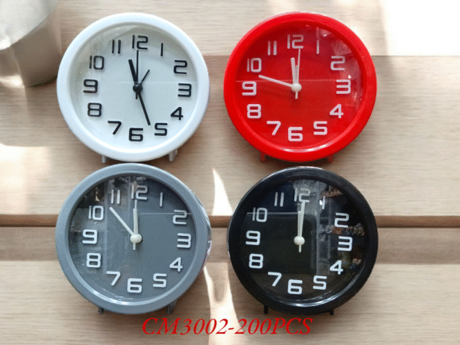 CM3002- TABLE  CLOCK (200PCS)