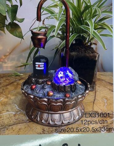 LX31001 - RESIN SHIVLING FOUNATIN (12PCS)