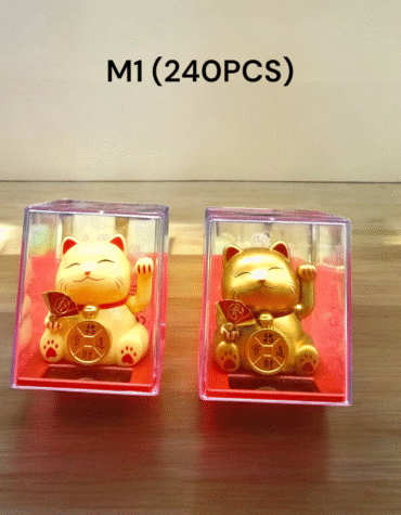 M1 - PLASTIC MINI CAT SOLAR (240PCS)