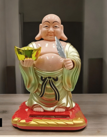 MLY23012 - BIG SOLAR MOVING BUDDHA (48PCS)