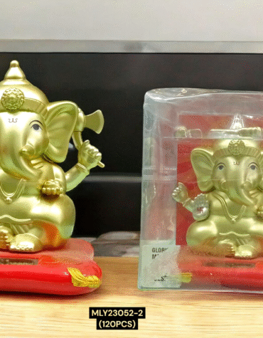 MLY23052-2 - GOLD SOLAR GANESH (120PCS)
