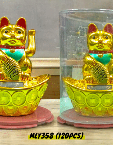 MLY358A - SOALR CAT SHOWPIECE (120PCS)