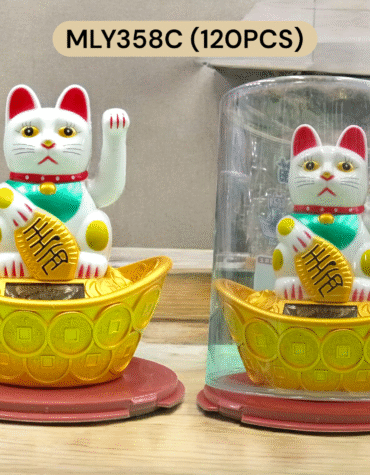 MLY358C - SOLAR CAT SHOWPIECE (120PCS)