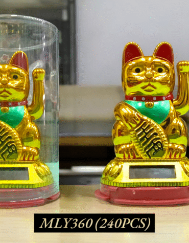 MLY360AC - SOLAR CAT SHOWPIECE (240PCS)