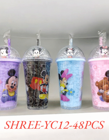 YC12 - PLASTIC SIPPER MICKEY (48PCS)