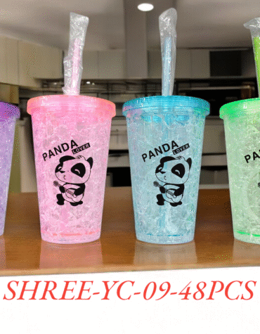 YC09 - PLASTIC SIPPER PANDA (48PCS)
