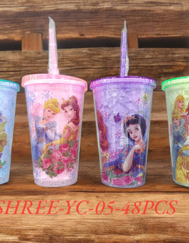 YC05 - PLASTIC SIPPER BARBIE (48PCS)