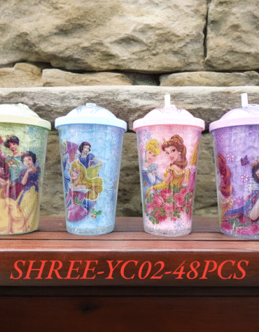 YC02 - PLASTIC SIPPER BARBIE (48PCS)