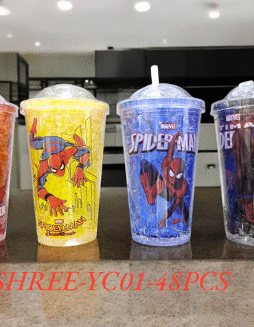YC01 - PLASTIC SIPPER SPIDER (48PCS)