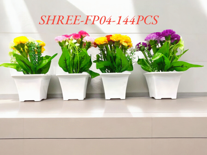 FP04 - ARTIFICIAL FLOWER POT (144PCS)