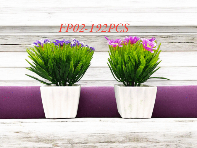 FP02 - ARTIFICIAL FLOWER POT (192PCS)