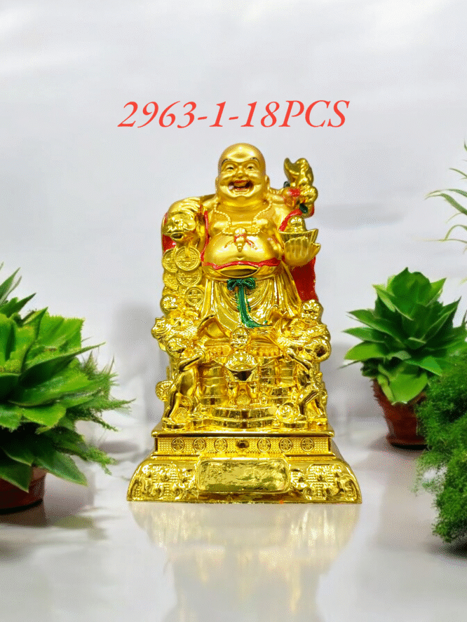 2963 - 1 - LAUGHING BUDDHA (18PCS)