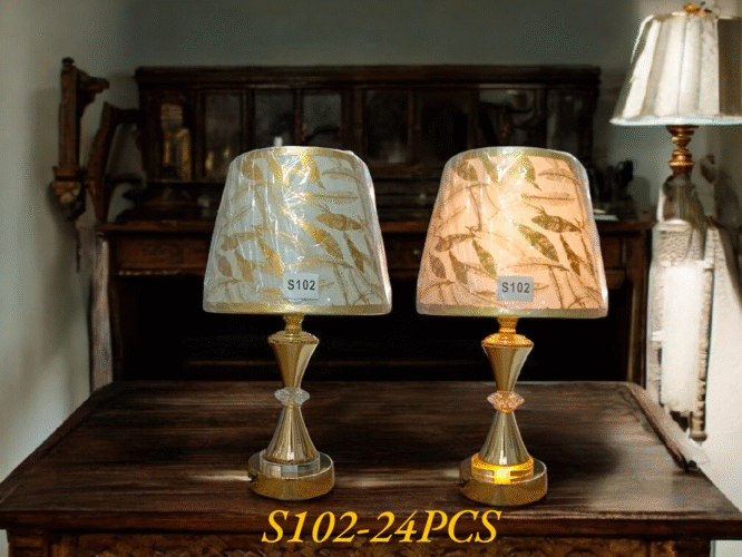 S102 DECORATIVE TABLE LAMP WITH BULB(24PCS)