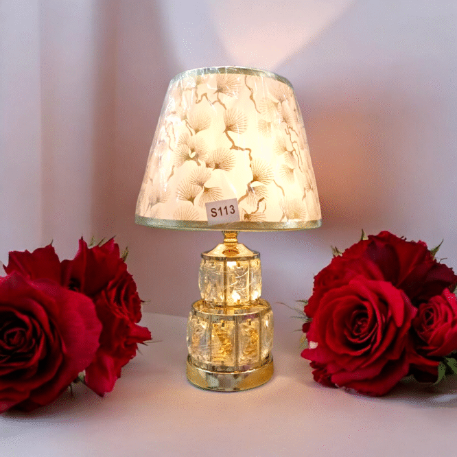 S113 DECORATIVE TABLE LAMP WITH BULB(24PCS)