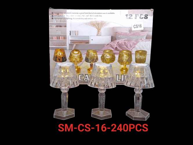 CS16 - REFLECTION LED CANDLE (240PCS)