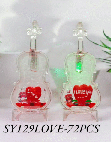 SY129L - GUITAR LOVE PAPER WEIGHT (72PCS)