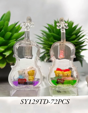 SY129TD - TEDDY GUITAR PAPER WEIGHT (72PCS)