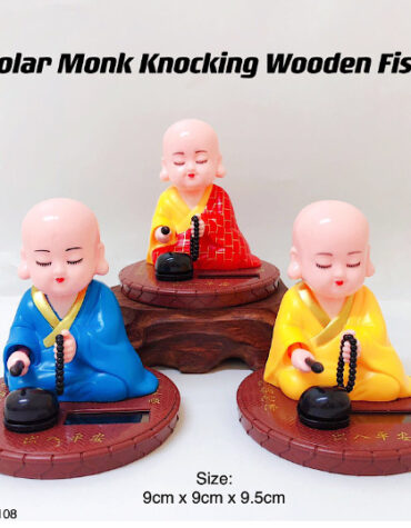 X3 - SOLAR BUDDHA SHOWPIECE (150PCS)