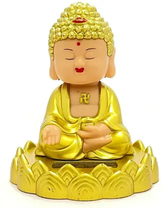 X592ABC - SOLAR BUDDHA SHOWPIECE (120PCS)