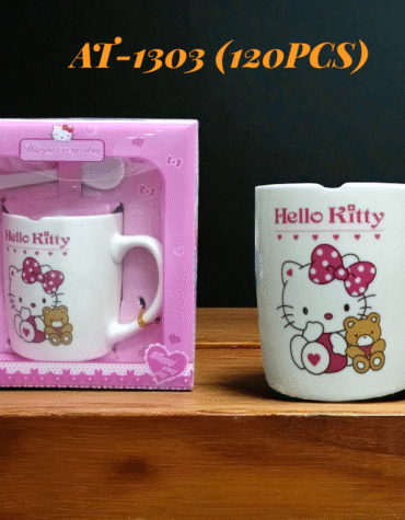AT1303 - 1PC SMALL CERAMIC MUG (120PCS)