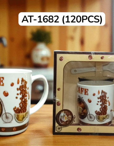AT1682 - 1PC SMALL CERAMIC MUG (120PCS)